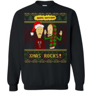 Beavis and Butthead Ugly Christmas Sweater Apparel