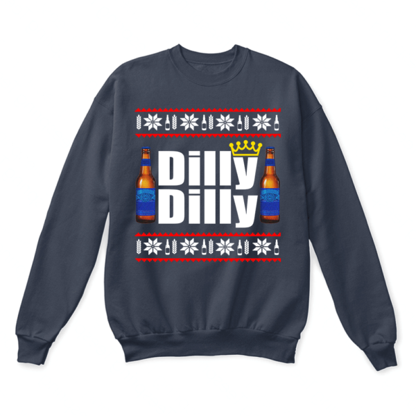 Bud Light: Dilly Dilly! Beer For The King Ugly Christmas Sweater Apparel