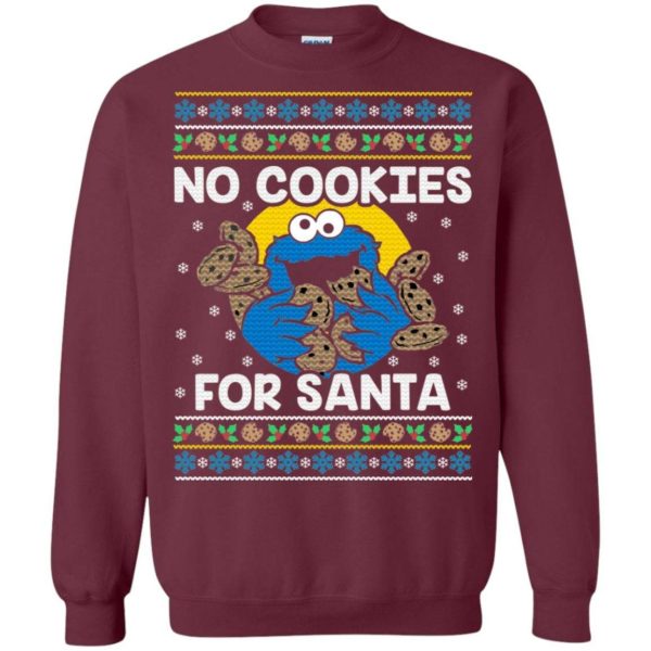 Cookie Monster Ugly Christmas Sweater Apparel