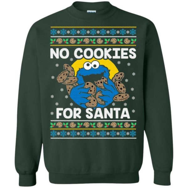 Cookie Monster Ugly Christmas Sweater Apparel