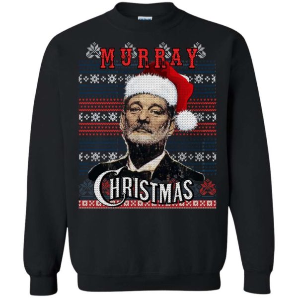 Bill Murray Christmas Ugly Christmas Sweater Apparel