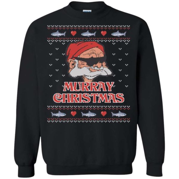 Bill Murray Santa Ugly Christmas Sweater Apparel