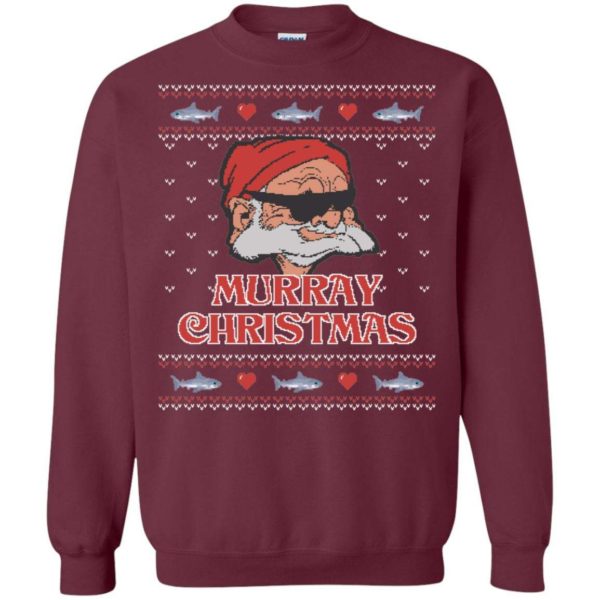 Bill Murray Santa Ugly Christmas Sweater Apparel