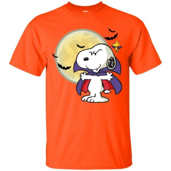 Snoopy Dracula Halloween T Shirt Funny Halloween Costume VA08 Apparel