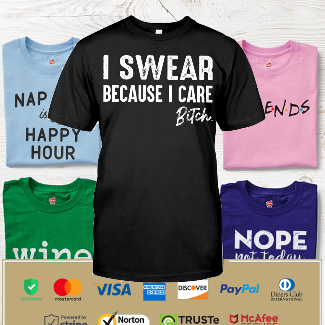 I Swear Because I Care Shirt Apparel I Swear Because I Care Shirt Apparel