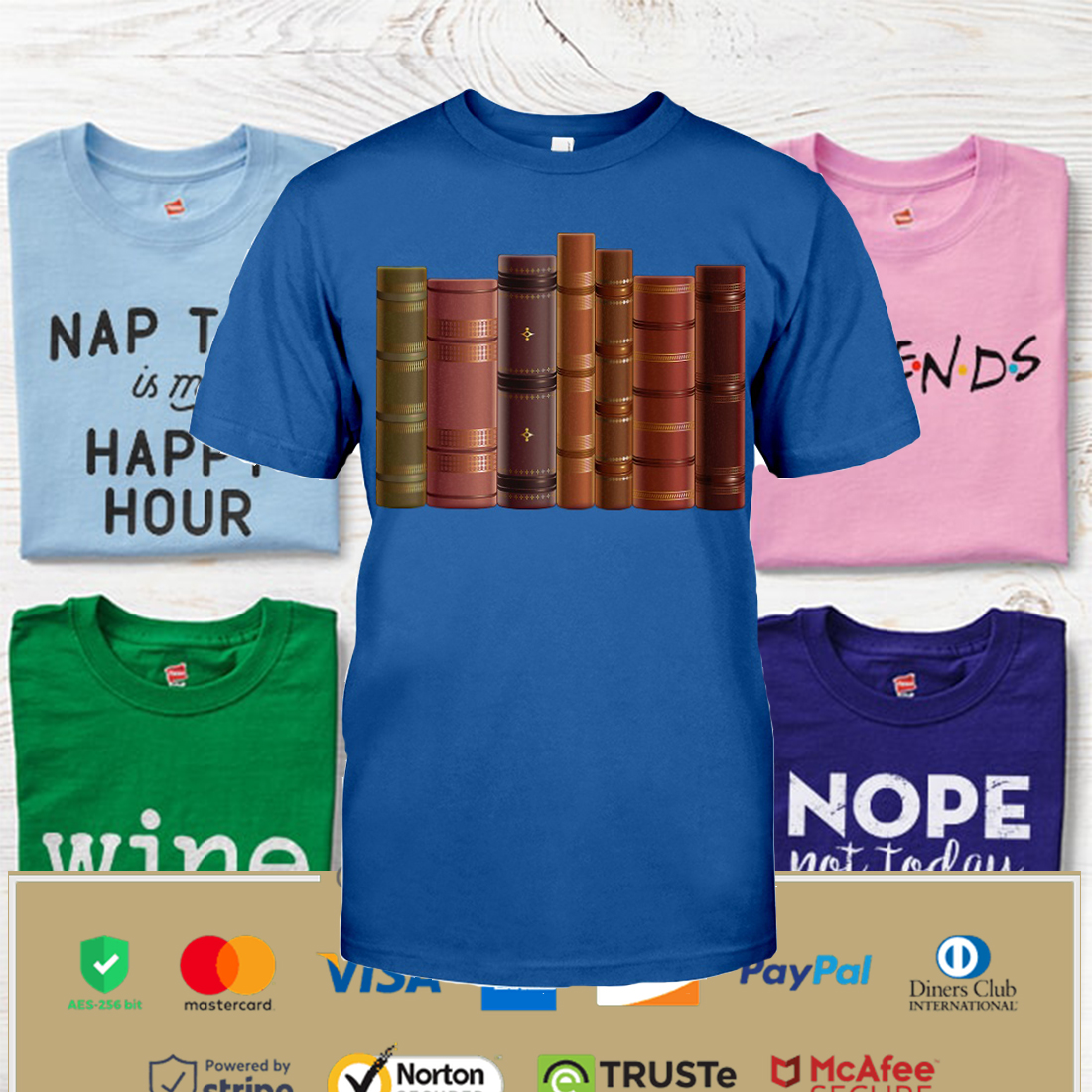 Librarian Books Shirt Apparel