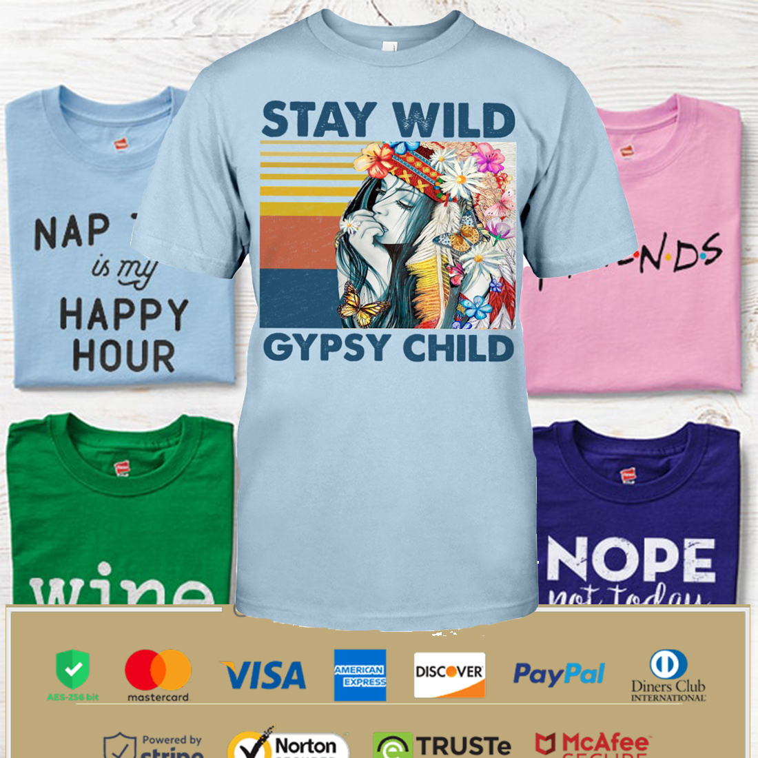 Stay Wild Gypsy Child Shirt Apparel