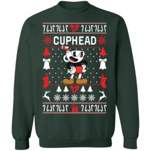 Cuphead Christmas sweater Apparel