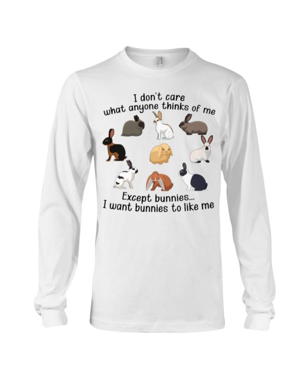 I Don't Care What Anyone Thinks Of Me Shirt Apparel