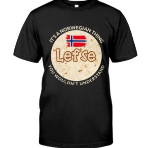 Lefse It's A Norwegian Thing Hooded Sweatshirt Apparel