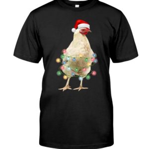 Chicken Christmas Shirt Apparel