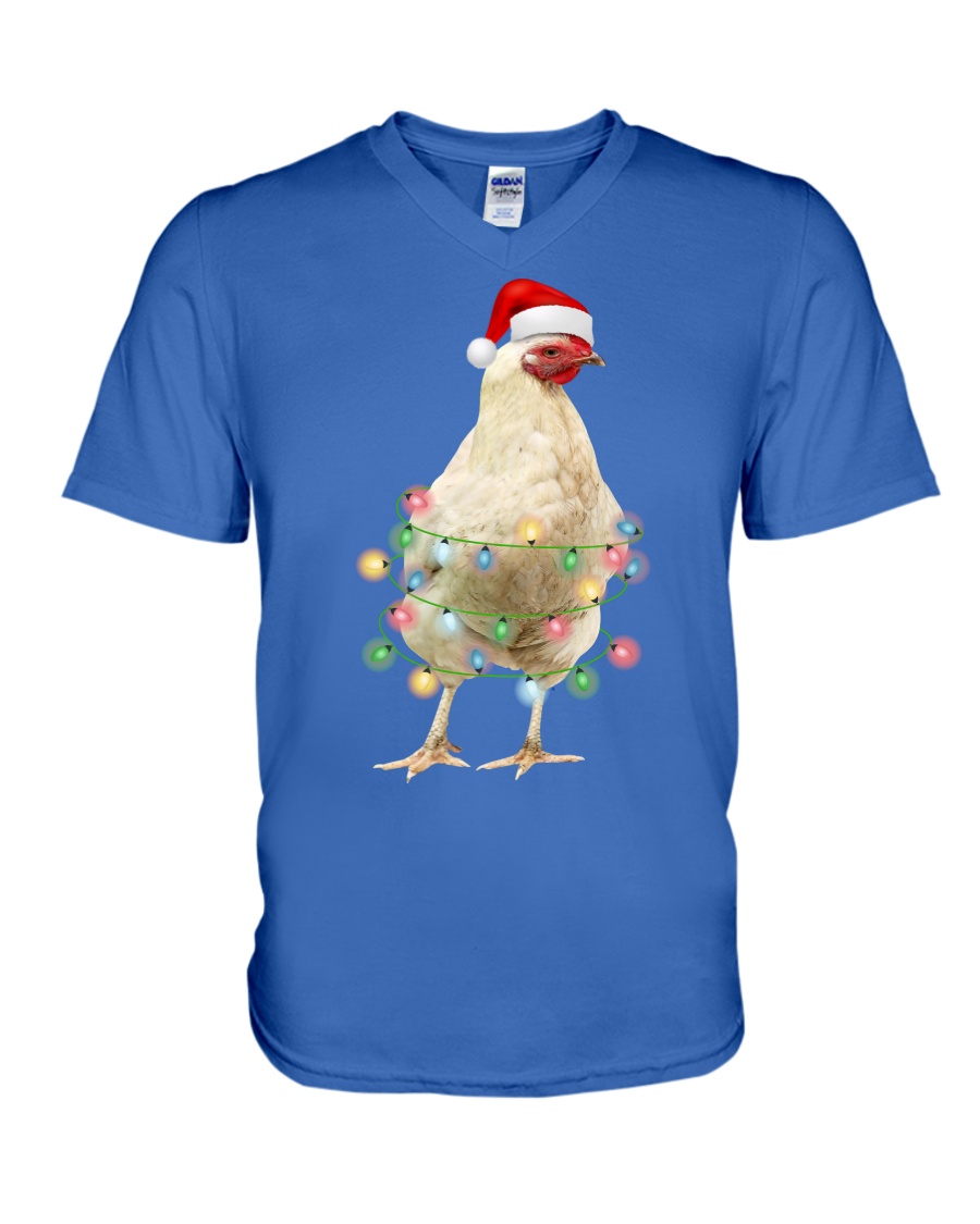 chicken christmas shirts