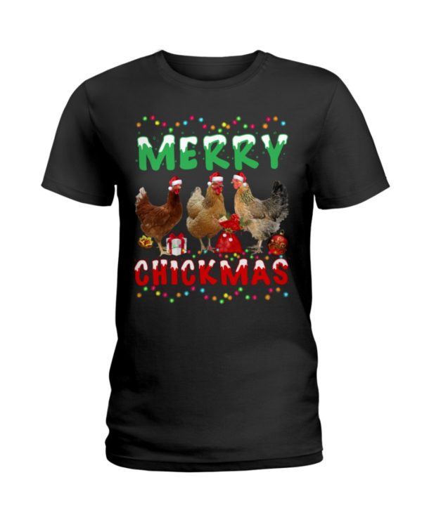 Merry Chickmas Shirt Apparel