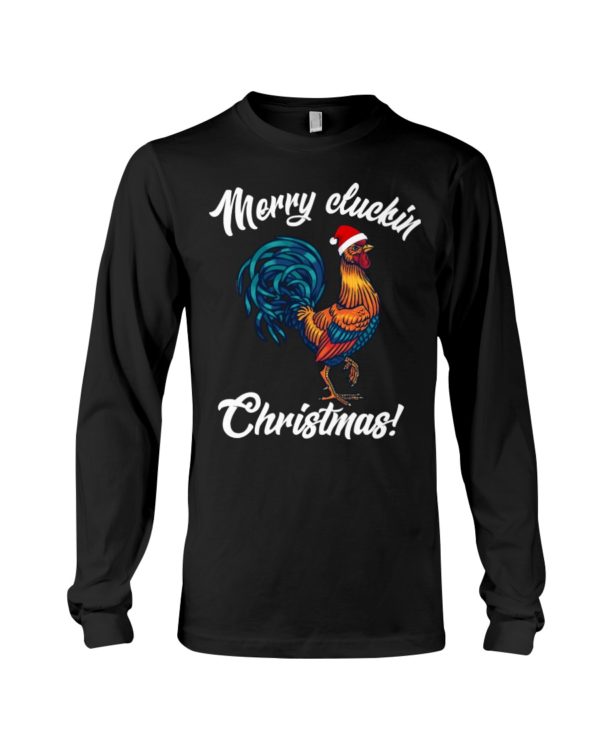 Merry Chicken Christmas Shirt Apparel