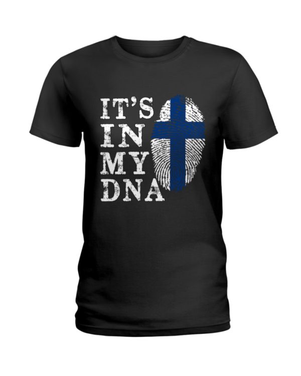 It's In My DNA Finland Shirt Apparel