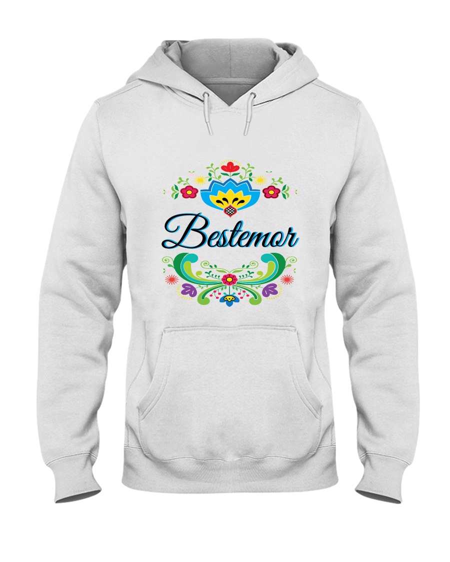 BESTEMOR NORWEGIAN ROSEMALING Classic Shirt Apparel BESTEMOR NORWEGIAN ROSEMALING Classic Shirt Apparel