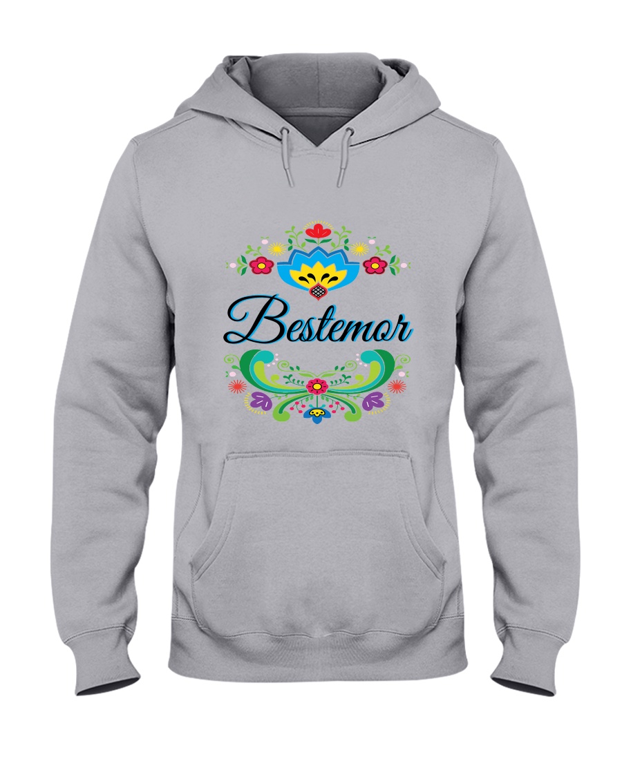 BESTEMOR NORWEGIAN ROSEMALING Classic Shirt Apparel BESTEMOR NORWEGIAN ROSEMALING Classic Shirt Apparel