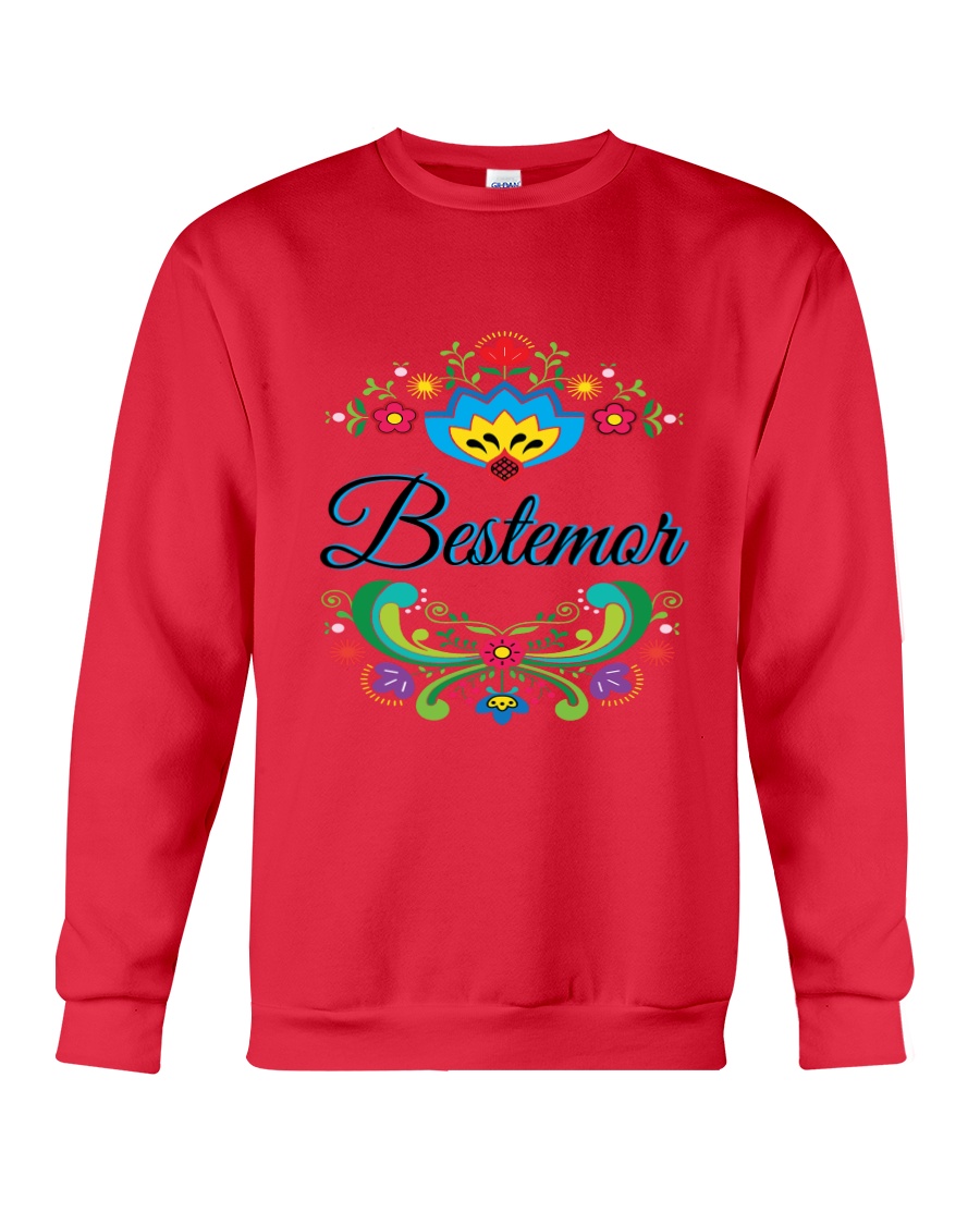 BESTEMOR NORWEGIAN ROSEMALING Classic Shirt Apparel BESTEMOR NORWEGIAN ROSEMALING Classic Shirt Apparel