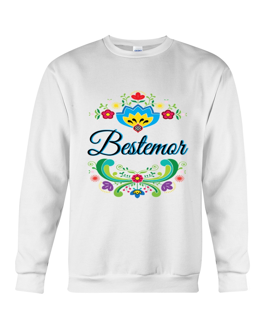 BESTEMOR NORWEGIAN ROSEMALING Classic Shirt Apparel BESTEMOR NORWEGIAN ROSEMALING Classic Shirt Apparel