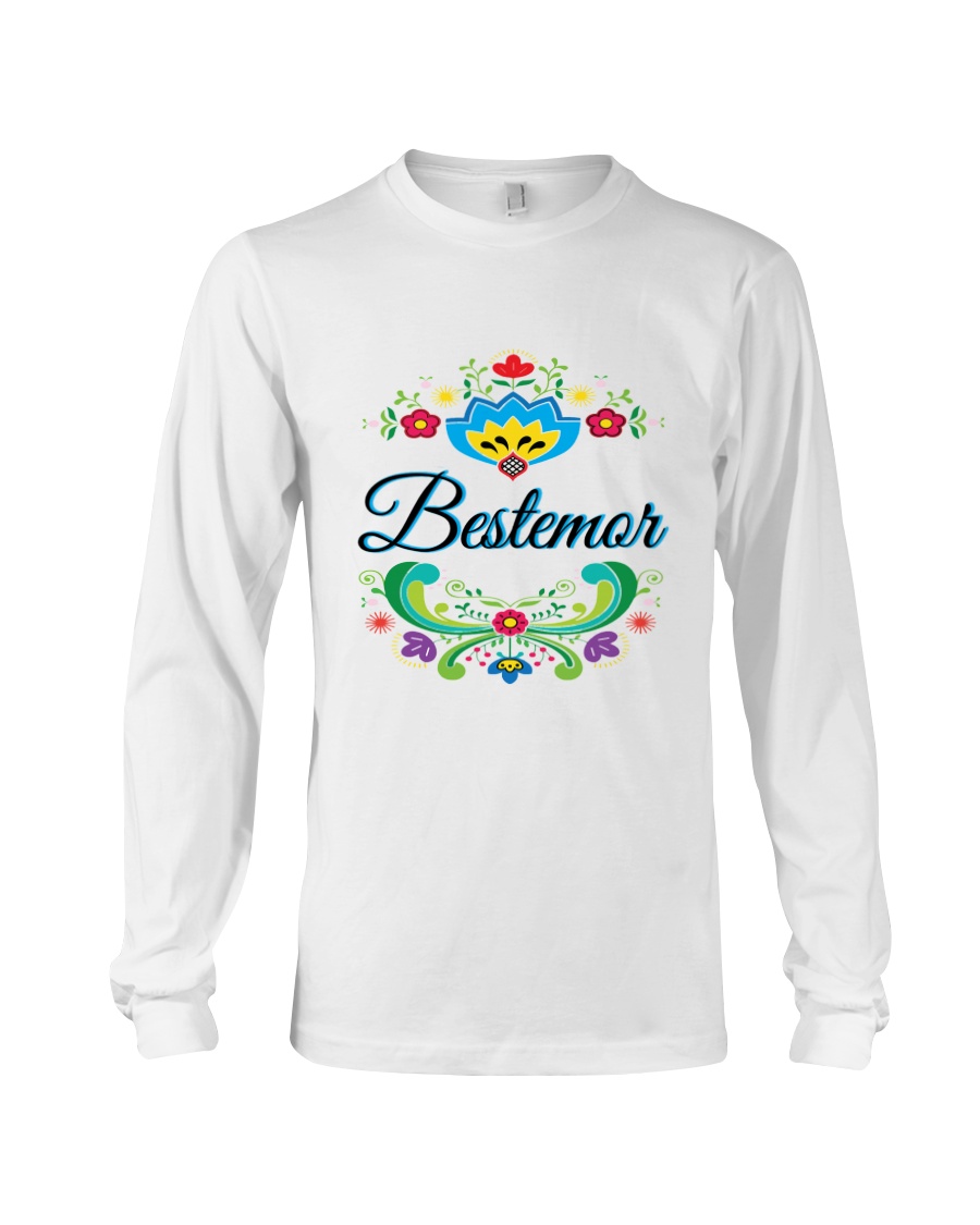 BESTEMOR NORWEGIAN ROSEMALING Classic Shirt Apparel BESTEMOR NORWEGIAN ROSEMALING Classic Shirt Apparel