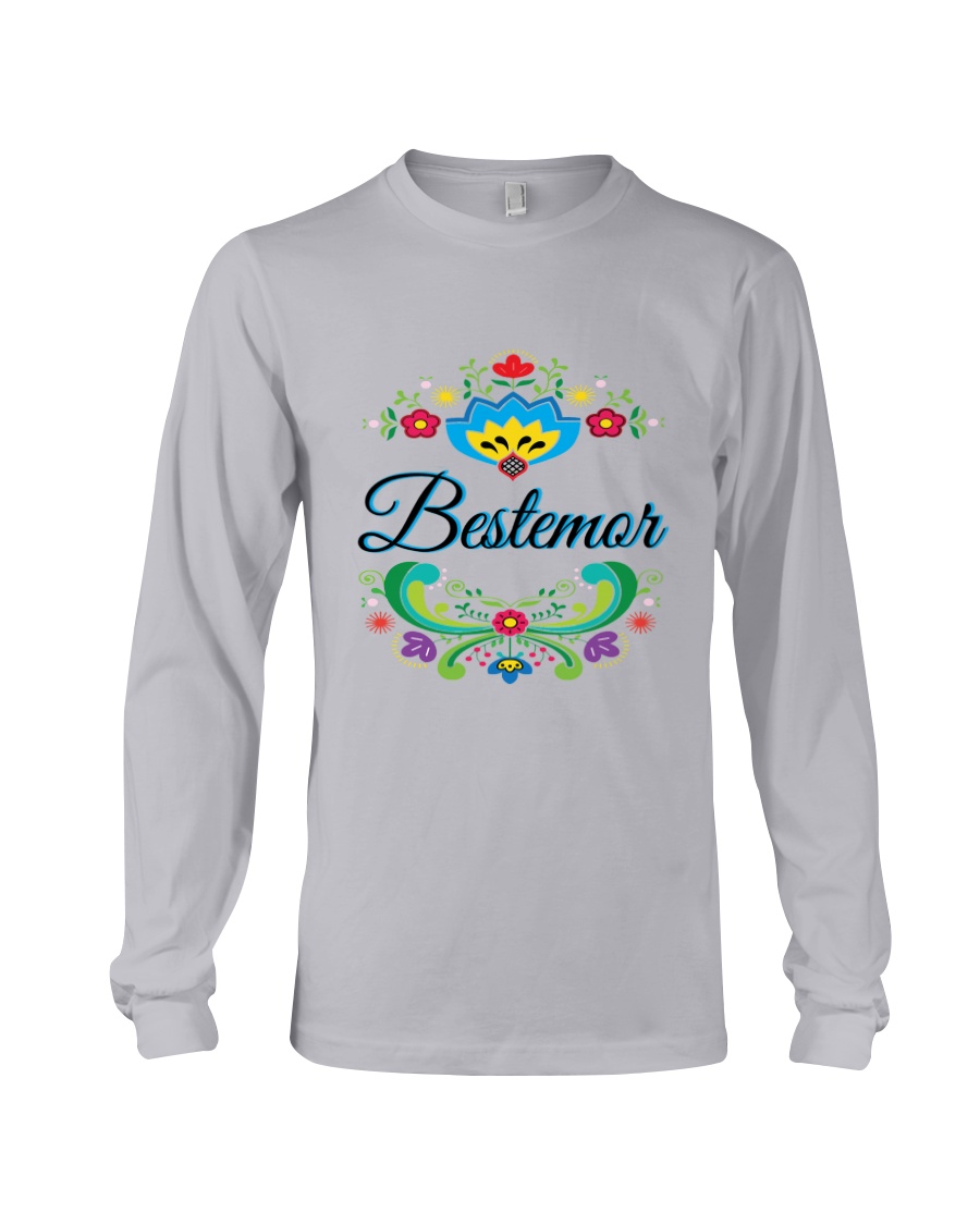 BESTEMOR NORWEGIAN ROSEMALING Classic Shirt Apparel BESTEMOR NORWEGIAN ROSEMALING Classic Shirt Apparel