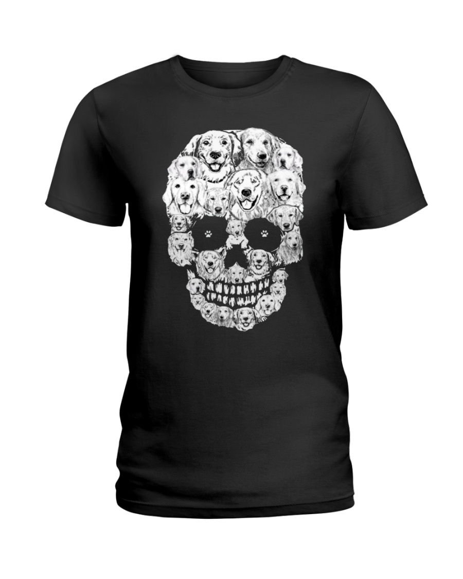 Golden Retriever Skull Shirt Apparel Golden Retriever Skull Shirt Apparel