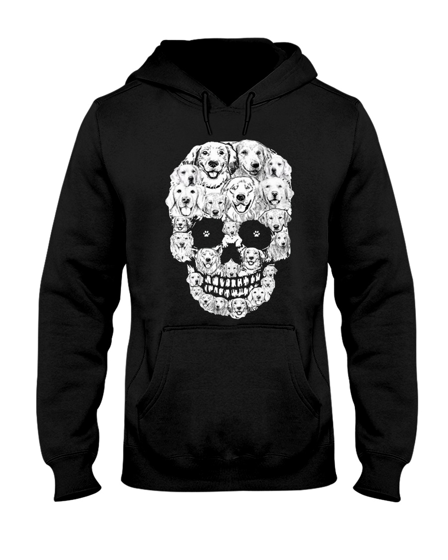 Golden Retriever Skull Shirt Apparel Golden Retriever Skull Shirt Apparel