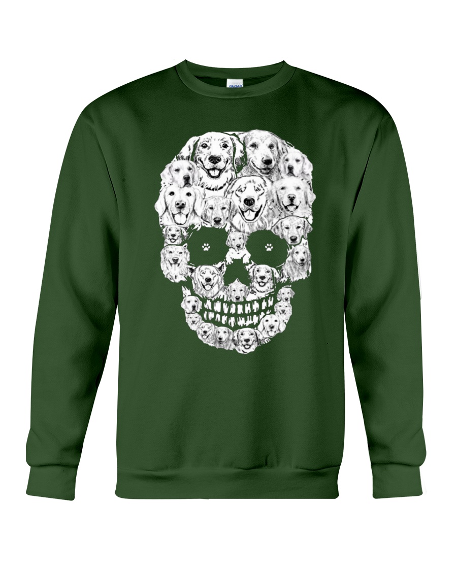 Golden Retriever Skull Shirt Apparel Golden Retriever Skull Shirt Apparel