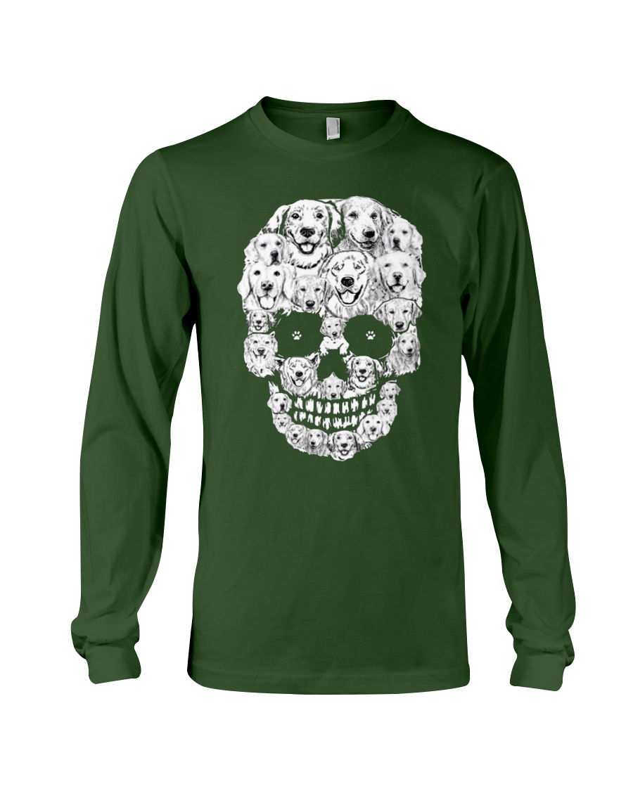 Golden Retriever Skull Shirt Apparel Golden Retriever Skull Shirt Apparel