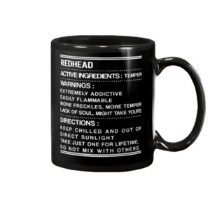 REDHEAD ACTIVE INGREDIENTS Mug Apparel