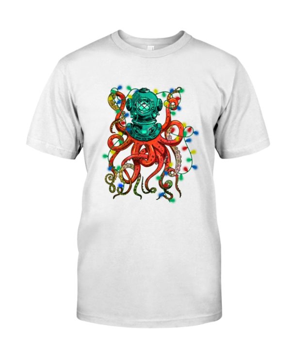 OCTOPUS SCUBA DIVING CHRISTMAS Shirt Apparel