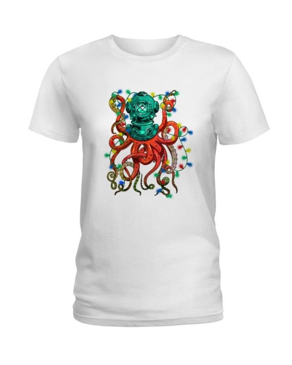 OCTOPUS SCUBA DIVING CHRISTMAS Shirt Apparel