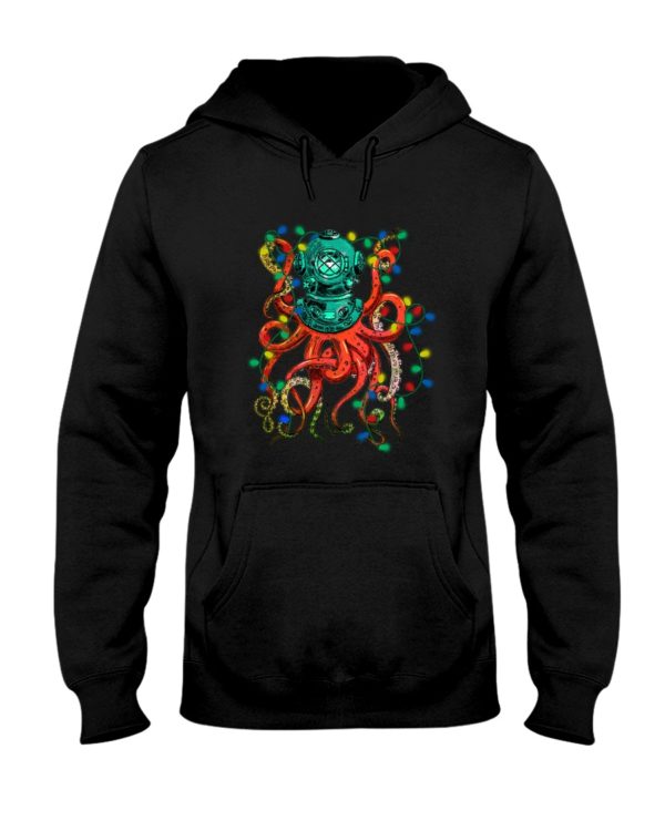 OCTOPUS SCUBA DIVING CHRISTMAS Shirt Apparel