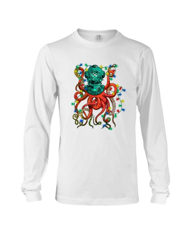 OCTOPUS SCUBA DIVING CHRISTMAS Shirt Apparel