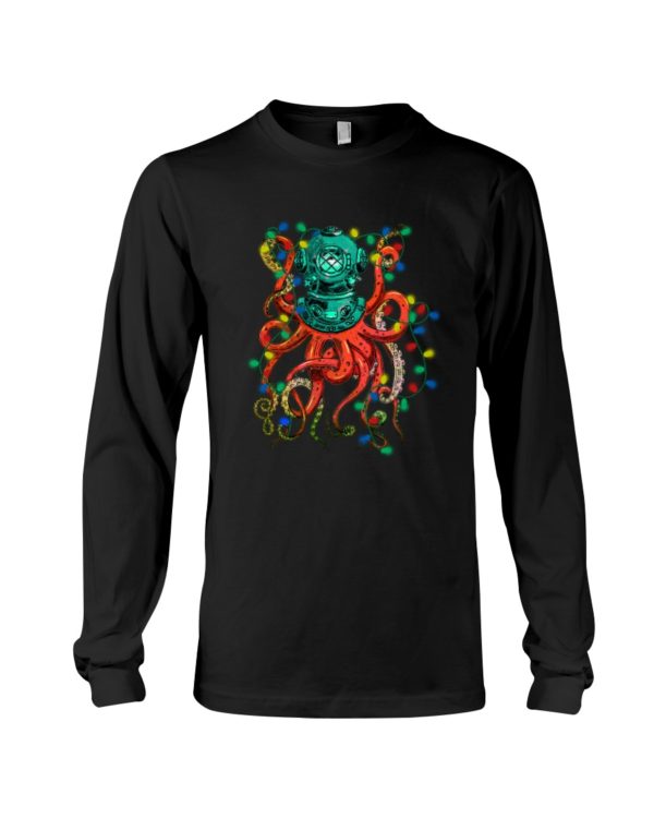 OCTOPUS SCUBA DIVING CHRISTMAS Shirt Apparel