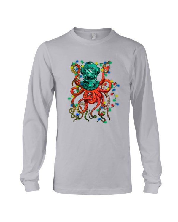 OCTOPUS SCUBA DIVING CHRISTMAS Shirt Apparel