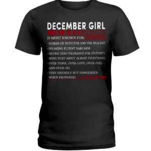 December Girl Facts Hoodie Apparel