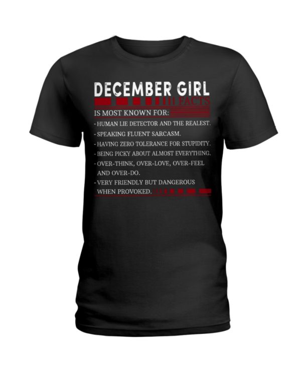 December Girl Facts Hoodie Apparel