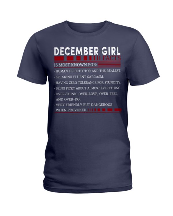 December Girl Facts Hoodie Apparel