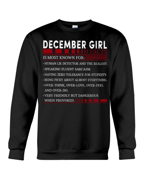 December Girl Facts Hoodie Apparel