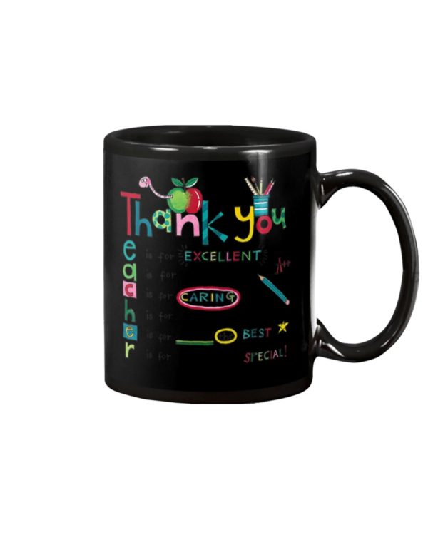 Thank You Teacher Mug Apparel