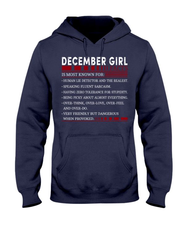 December Girl Facts Hoodie Apparel