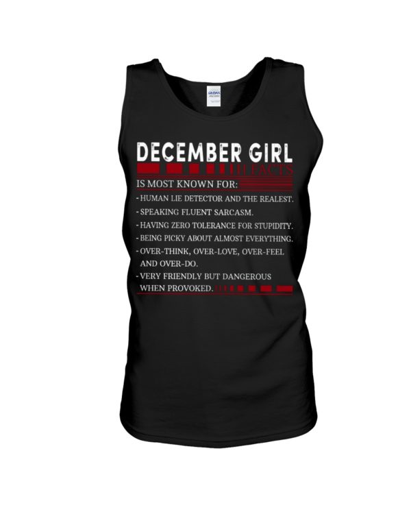 December Girl Facts Hoodie Apparel