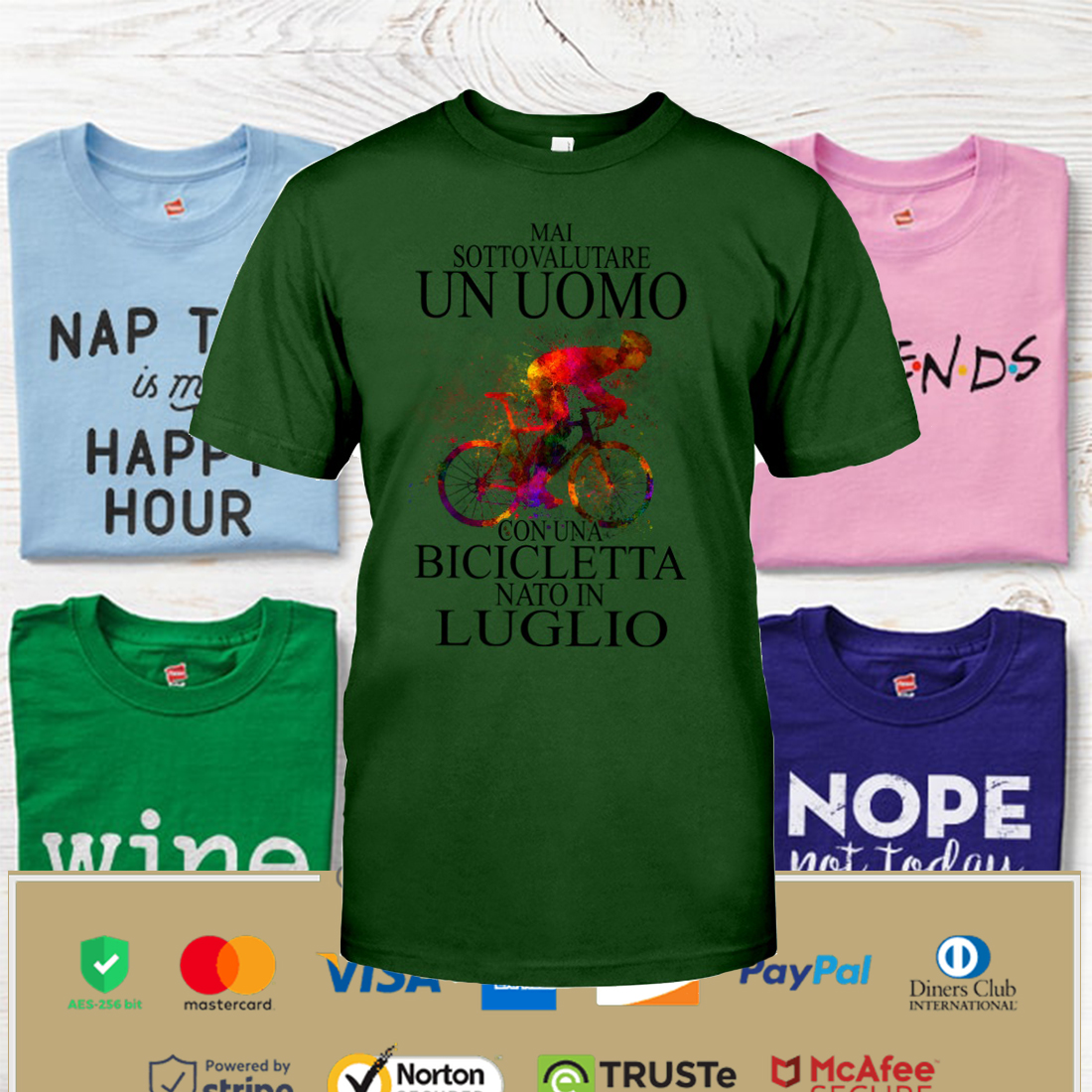 Bicycle Man Italian 07 Apparel