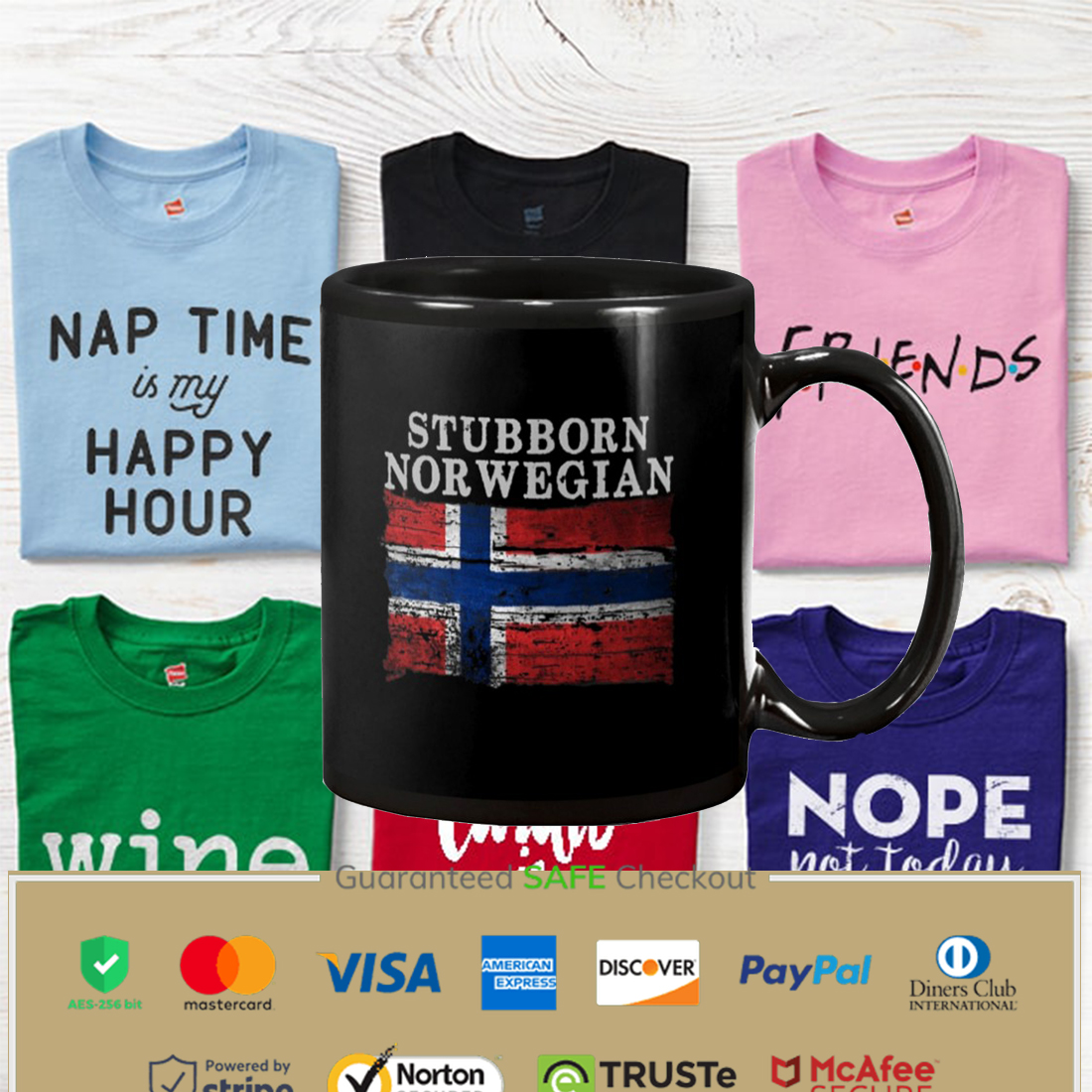 STUBBORN NORWEGIAN Mug Apparel