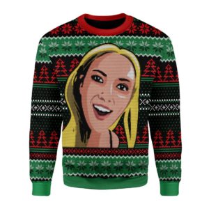 Scarlett Johansson Surprised Christmas Sweaters Jisubin Apparel