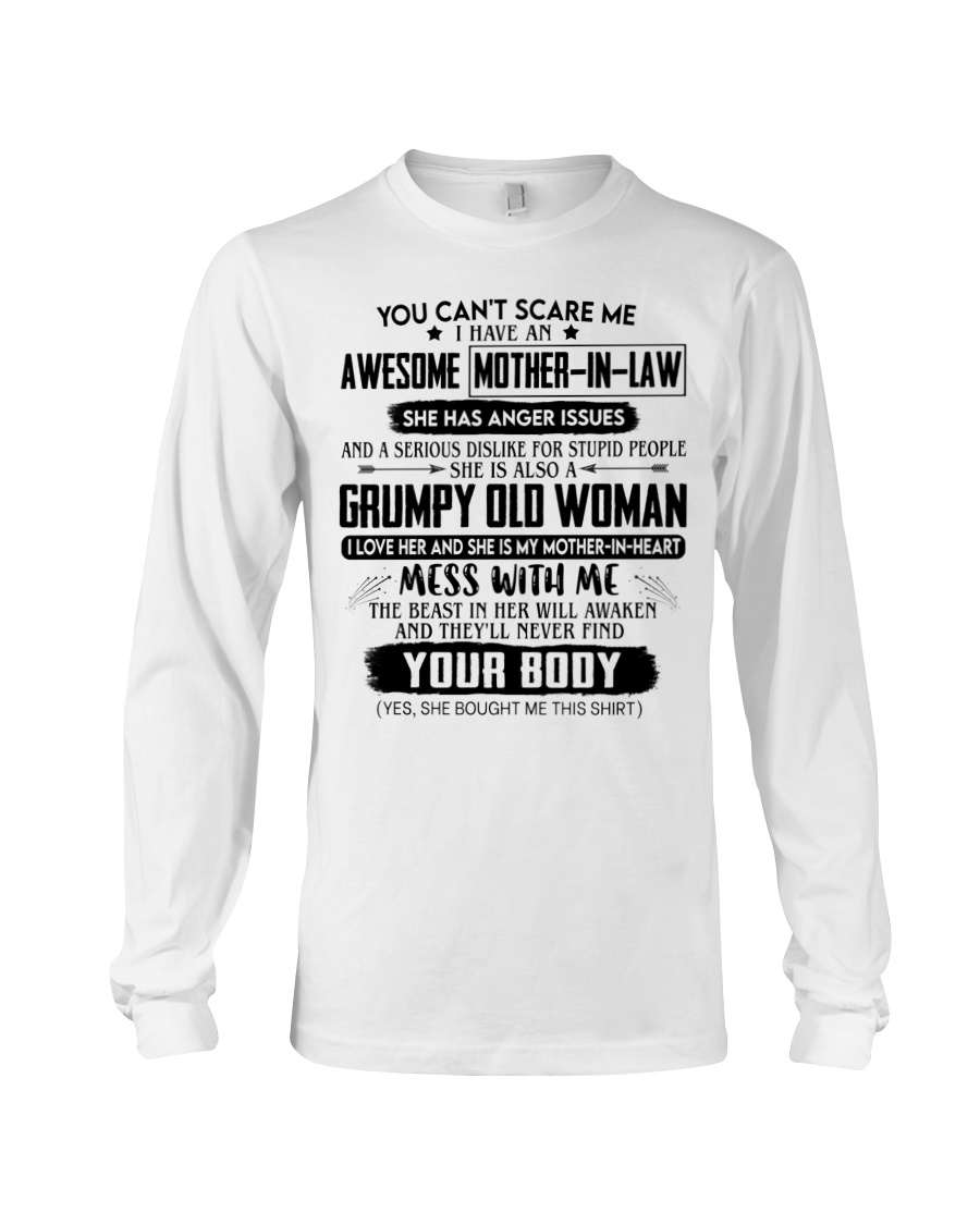 I HAVE AN AWESOME MOTHER IN LAW Shirt Apparel I HAVE AN AWESOME MOTHER IN LAW Shirt Apparel
