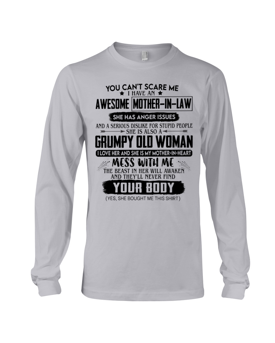 I HAVE AN AWESOME MOTHER IN LAW Shirt Apparel I HAVE AN AWESOME MOTHER IN LAW Shirt Apparel