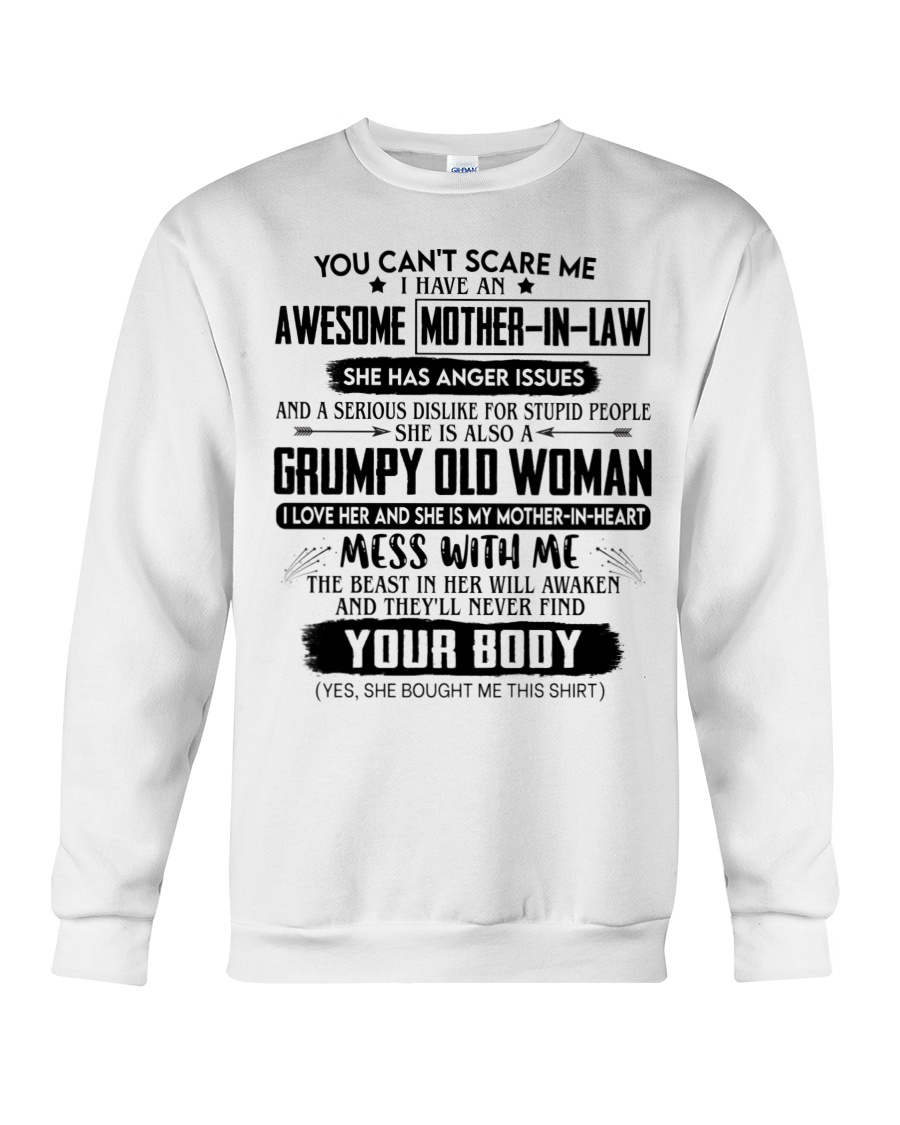 I HAVE AN AWESOME MOTHER IN LAW Shirt Apparel I HAVE AN AWESOME MOTHER IN LAW Shirt Apparel