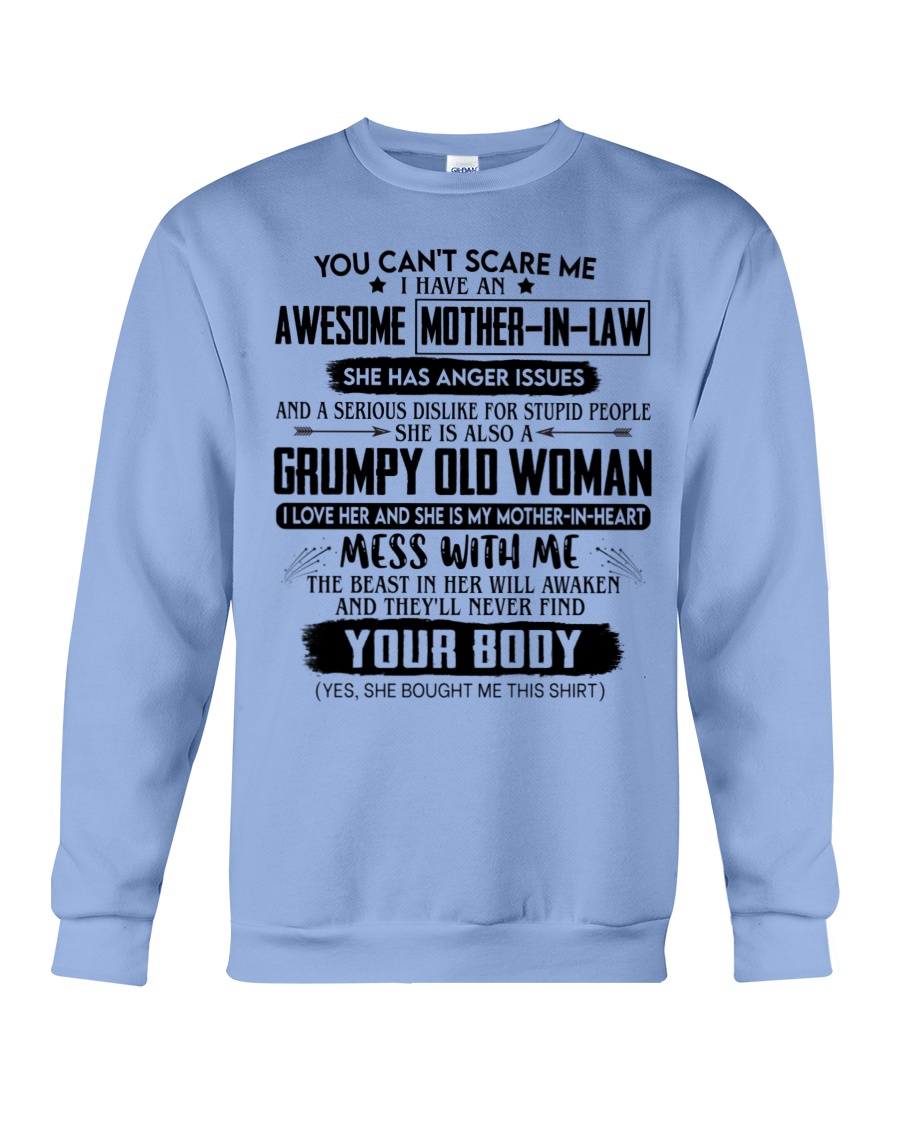 I HAVE AN AWESOME MOTHER IN LAW Shirt Apparel I HAVE AN AWESOME MOTHER IN LAW Shirt Apparel